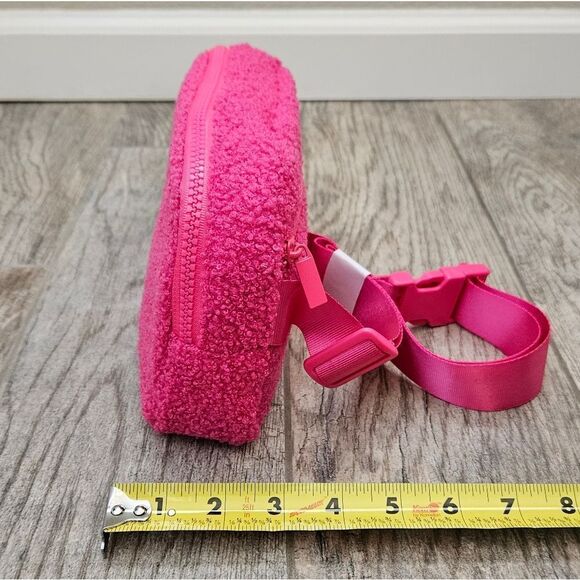 Pink Lily Barbie Pink Faux Fur Belt Bag - Picture 6 of 15